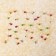 Miniature Puppet "garland - ball", length 1 meter, toy: 1.5 × 0.8 cm, Mix color