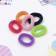 Hair elastic band "Mahrushka shine" (set 24 pcs) 2 cm, mix