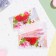 Money envelope "Happy Birthday!" A butterfly on a rose, embossing, 16.5 x 8.5 cm