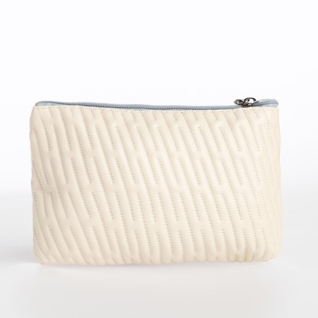 Lightning cosmetic bag, beige color-1