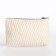 Lightning cosmetic bag, beige color