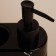SL Home Lines soap dispenser, with a sponge stand, 400 ml, black color