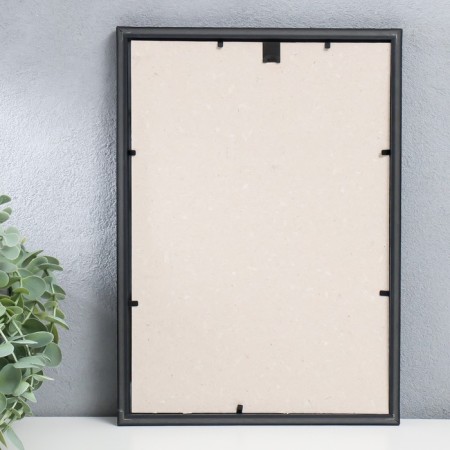 Photo frame plastic "Rainbow" 21x30 cm, black-3