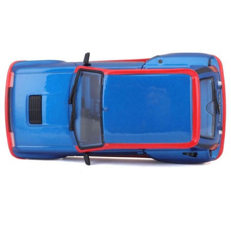 BBURAGO Renault 5 Turbo, Die-Cast, 1:24, opening doors, red-blue color-4
