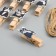 Decor for creativity tree "Procher. Buldozhka" set 10 pcs 4.2x1.2x1.2 cm