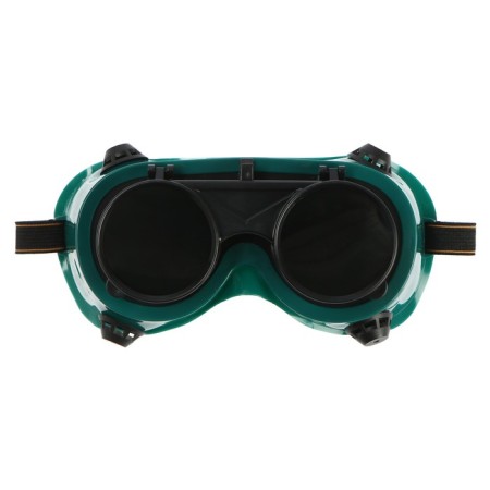 Protective tundra glasses, round, with darkened glasses-2