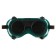 Protective tundra glasses, round, with darkened glasses