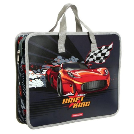 Folder with pens plastic A4, 330 x 260 x 60 mm, Erich Krause Drift King-1