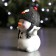 New Year's figure "Snowman-Pingvin" 6x9x11cm