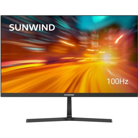 Монитор SunWind 23.8" SM-24FI221 черный IPS LED 16:9 HDMI M/M матовая 250cd 178гр/178гр 192 107748