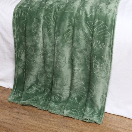 Monster olive blanus 150x200cm, Velsoft 270g/m, PE100%