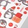 New Year Street Interior Color "Penguins and Lollows" 30x40 cm