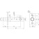 Smeal valve DB 867 CP 67mm, chromium color