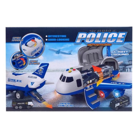 Parking "Police plane", light and sound effects-4