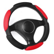 Torso steering wheel, anatomical, 6 pillows, size 38 cm, black and red