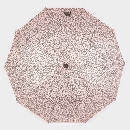 Umbrella - a semiautomatic “leopard” cane, Eponge, 10 spokes, r = 50 cm, color mix-7