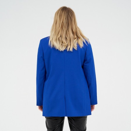 Women's jacket with a Mist Plus-Size belt, size 54, blue color-6