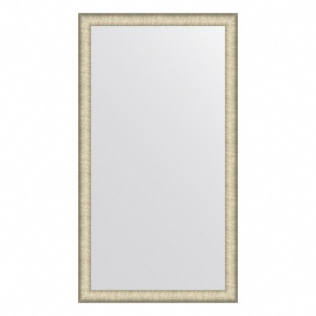 EvoFORM mirror in the baguette frame, 59 mm, 73x133 cm, brushed silver color