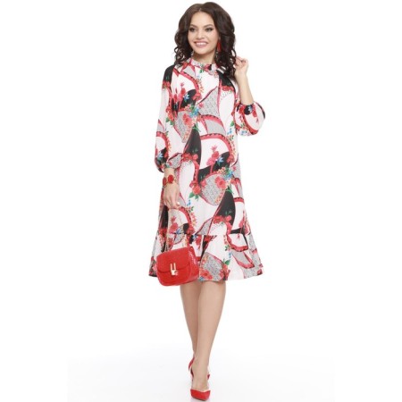 Women's dress "Testing of taste", size 56-2