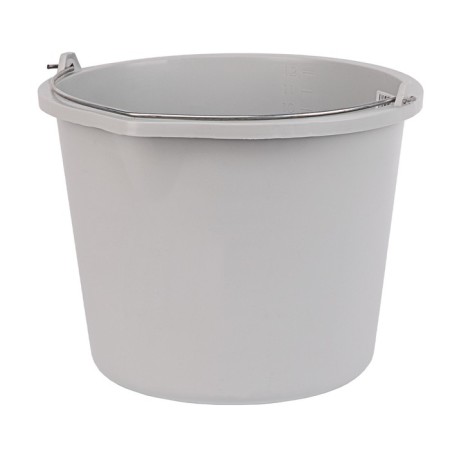 Construction bucket Matrix 81409, plastic, reinforced, 12 l