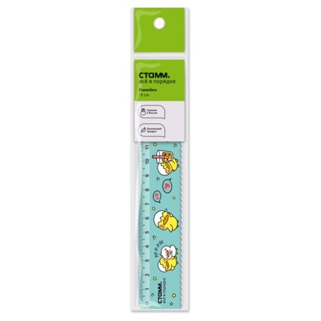 Line 15 cm Istanm "ducks", plastic, with a wavy edge, euro suspension-1