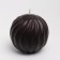 Figure candle "ball", 7x7 cm, black, 5 hours