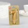 Candle in the cake "Geometry", number 7, gold metallic, 6.3 cm