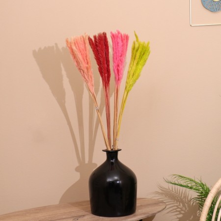 Set of dried flowers 80 cm (10 pcs) Mix color