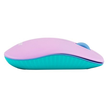 Acer OMR200 Mouse Green/Purple Optical (1200DPI) Wireless USB for a laptop (2BU 102939-2