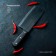 Knife - Handing off the kitchen shade "Leader", blade 18 cm