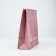 Gift package laminated, packaging, "pink", ml 21 x 25 x 8 cm