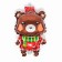 Foil ball 14 "Christmas Bear"