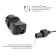Projector LED "Falling Snow" Multistress, Cold Light, 220V, IP44
