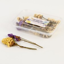 Set of dried flowers 