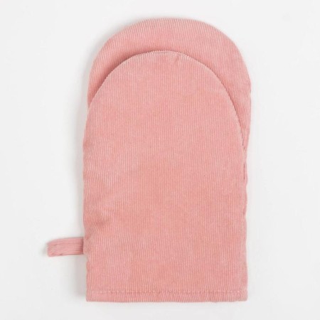 Kitchen set 2 objects of Ethel "Classic" color pink, take 19*19 cm, mittens 27*14 cm-2