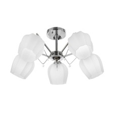 Miranda chandelier 5he27 40W chrome 59x59x26cm Bayerlux