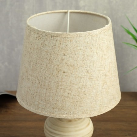 Table lamp 320620/1 E14 40W cream 19.5x19.5x32 cm Risalux-2