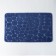 Savanna bathroom and toilet “Memory Foam”, 50 × 80 cm, blue color
