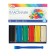 Plasticine 6 colors 120 g, "classic", with a glass
