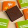 Milk chocolate “Sunny mood”, 45 g (9 pcs x 5 g).