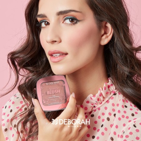 Blue Deborah Milano Super Blush, tone 04 peach shining, 9 g-4