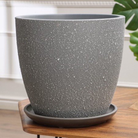 Flower pot "Savanna Gray bud No. 8", 22 l