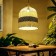 Ceiling Lamp from the rattan "Direction" 1x120W, E27, 40x40x58 cm, h/b