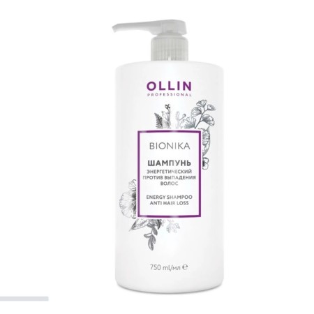 Energy shampoo against OLLIN Professional Bionika hair loss, 750 ml