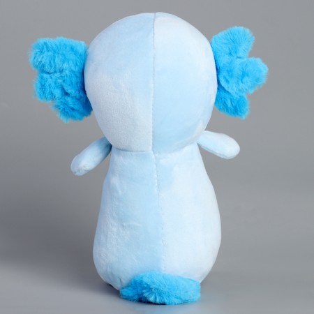 Soft toy "Axolotl", 23 cm, blue color-3