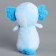 Soft toy "Axolotl", 23 cm, blue color