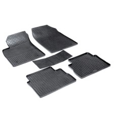 Rubber rugs ’grid’ for Opel Vectra C, 2002-2008