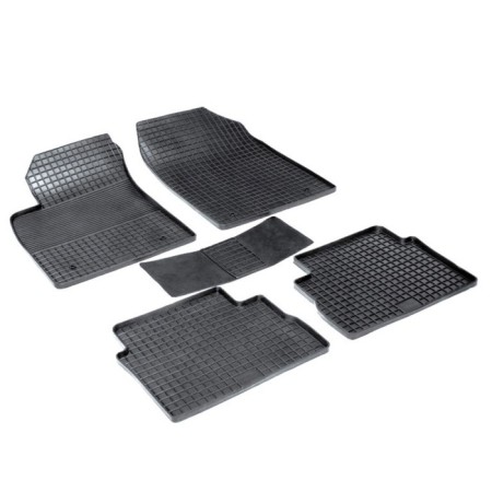 Rubber rugs ’grid’ for Opel Vectra C, 2002-2008