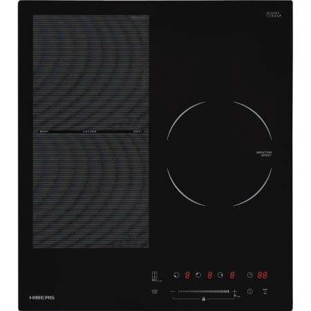 Hound surface HIBERG I-MS 4539 B, induction, 4 burners, sensor, black
