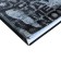 Notebook on rings, 160 sheets in the HIP-HOP cage, hard cover, glossy lamination, shift block 60 g/m2